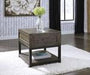 Johurst Grayish Brown End Table - T444-3 - Gate Furniture