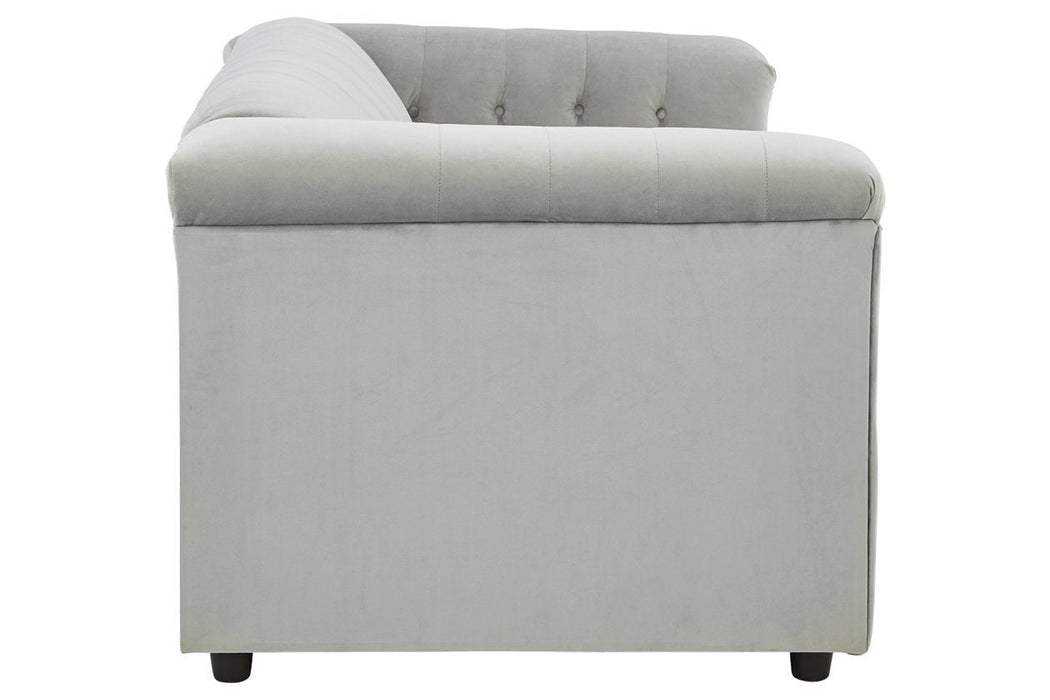 Josanna Gray Loveseat - 2190435 - Gate Furniture