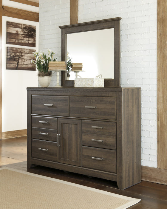 Juararo Dark Brown Panel Bedroom Set - Gate Furniture