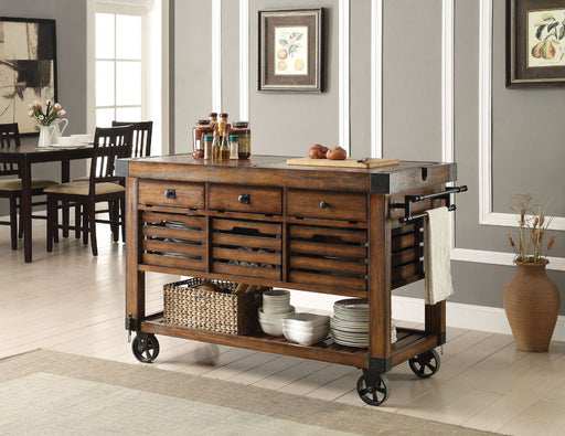 Kaif Kitchen Cart - 98184 - In Stock Furniture