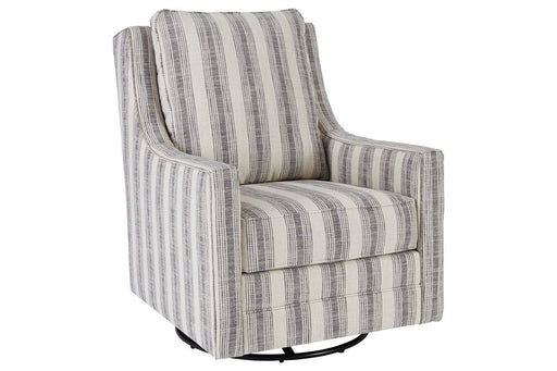 Kambria Ivory/Black Accent Chair - A3000207 - Gate Furniture