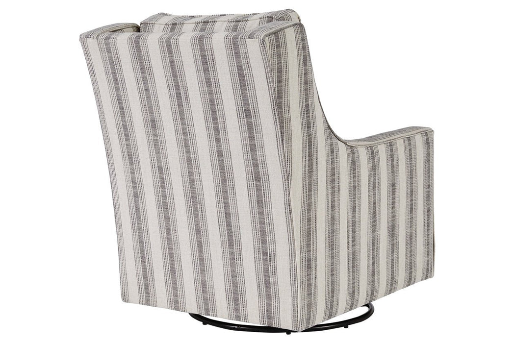 Kambria Ivory/Black Accent Chair - A3000207 - Gate Furniture