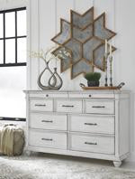 Kanwyn Whitewash Dresser - B777-31 - Gate Furniture