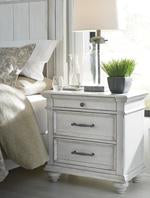 Kanwyn Whitewash Nightstand - B777-93 - Gate Furniture