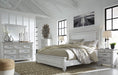 Kanwyn Whitewash Panel Bedroom Set - Gate Furniture