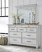 Kanwyn Whitewash Panel Bedroom Set - Gate Furniture