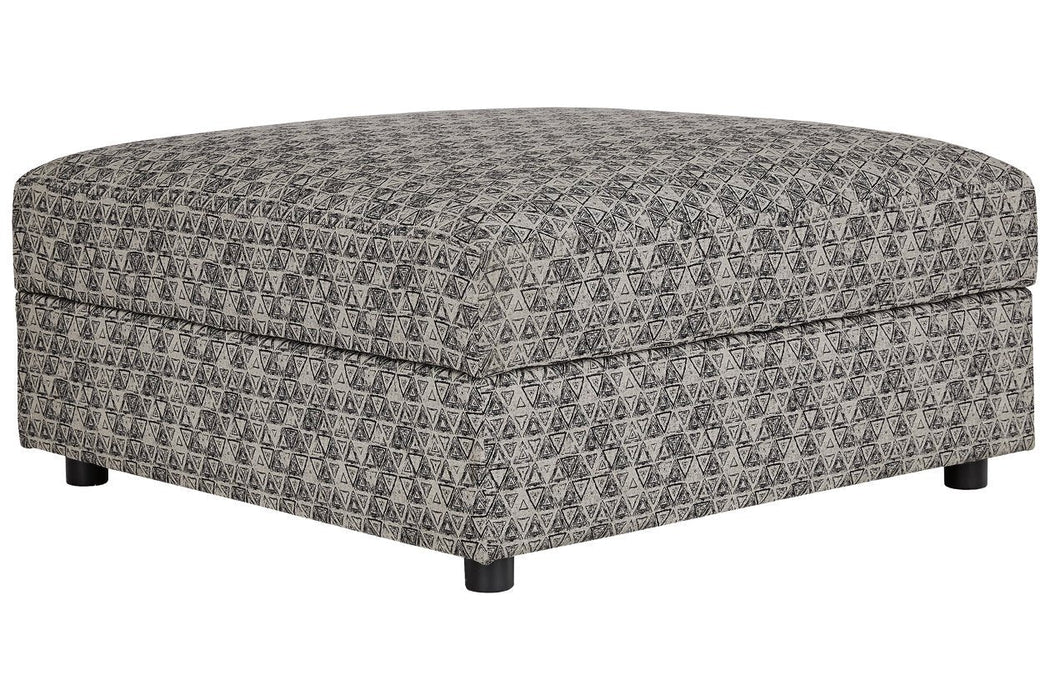 Kellway Bisque Ottoman With Storage - 9870711 - Gate Furniture