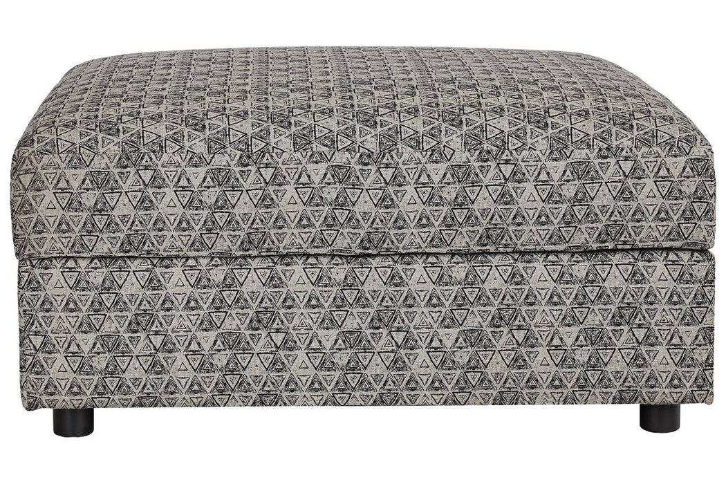 Kellway Bisque Ottoman With Storage - 9870711 - Gate Furniture