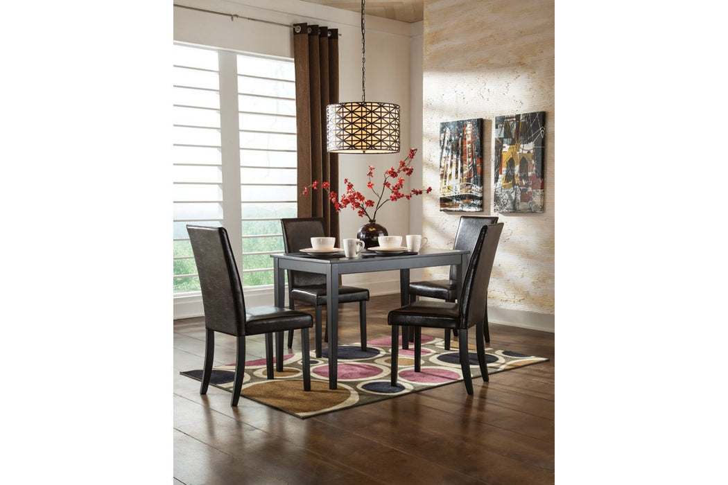 Kimonte Dark Brown Dining Chair (Set of 2) - D250-02 - Gate Furniture