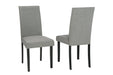 Kimonte Dark Brown/Gray Dining Chair (Set of 2) - D250-06 - Gate Furniture