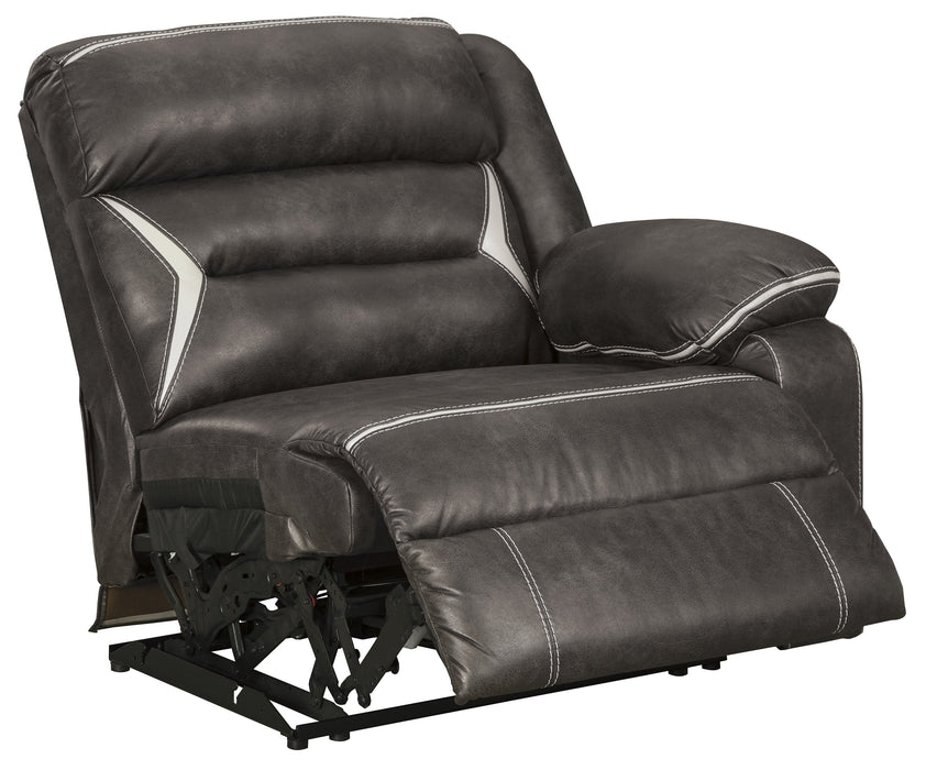 Kincord Midnight LAF Power Recliner Sectional - Gate Furniture