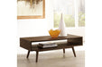 Kisper Dark Brown Coffee Table - T802-1 - Gate Furniture