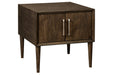 Kisper Dark Brown End Table - T802-2 - Gate Furniture