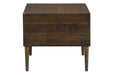 Kisper Dark Brown End Table - T802-2 - Gate Furniture