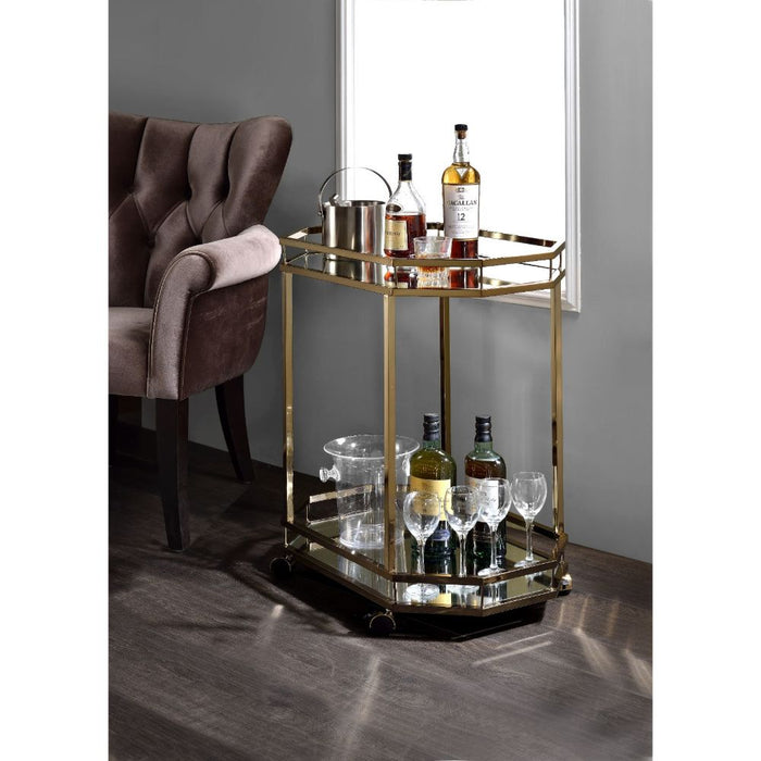 Lacole Serving Cart - 98197 - In Stock Furniture