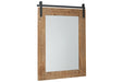 Lanie Antique Brown Accent Mirror - A8010223 - Gate Furniture