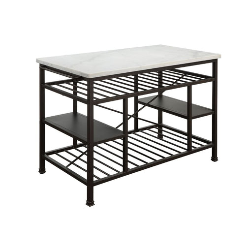 Lanzo Kitchen Island - 98400 - In Stock Furniture