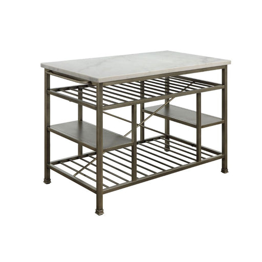 Lanzo Kitchen Island - 98402 - In Stock Furniture