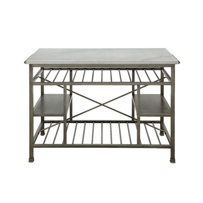 Lanzo Kitchen Island - 98402 - In Stock Furniture