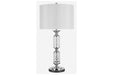 Laramae Chrome Finish Table Lamp - L428144 - Gate Furniture