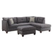 Laurissa Sectional Sofa - 54385 - Gate Furniture