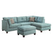 Laurissa Sectional Sofa - 54395 - Gate Furniture