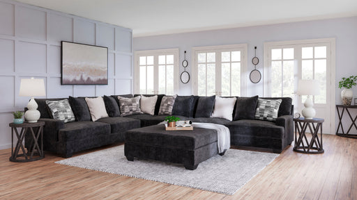 Lavernett Charcoal Sectional Set - Gate Furniture