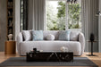 Layla Pewter Boucle Sofa & Loveseat - Gate Furniture