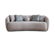 Layla Pewter Boucle Sofa & Loveseat - Gate Furniture