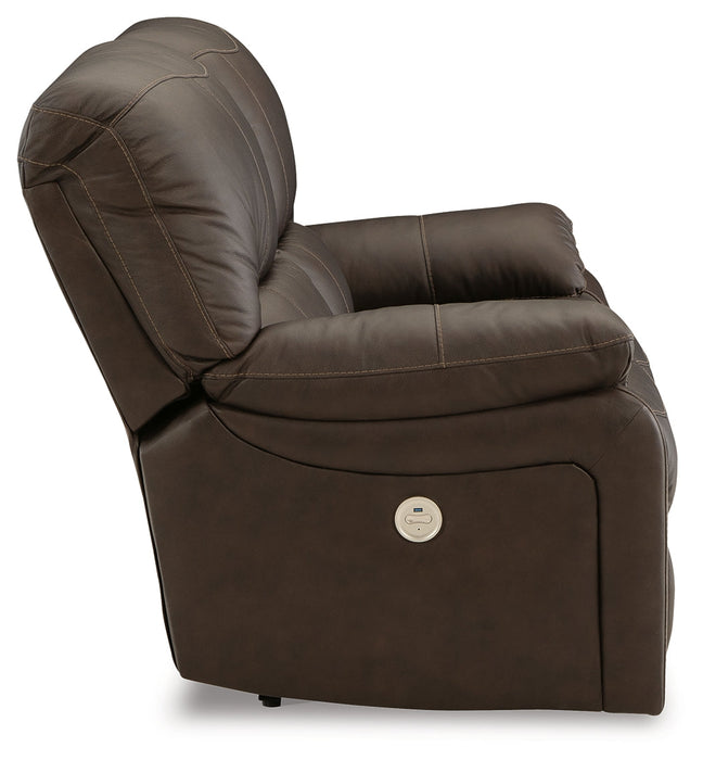 Leesworth Power Reclining Loveseat - U4380874