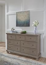 Lettner Light Gray Dresser - B733-31 - Gate Furniture