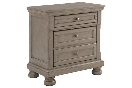 Lettner Light Gray Nightstand - B733-92 - Gate Furniture