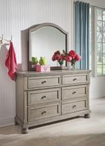 Lettner Light Gray Youth Bedroom Mirror - B733-26 - Gate Furniture