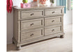 Lettner Light Gray Youth Dresser - B733-21 - Gate Furniture