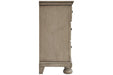 Lettner Light Gray Youth Dresser - B733-21 - Gate Furniture