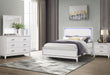 Lily White Queen Bed Group - LILY-WHITE-QBG - Gate Furniture