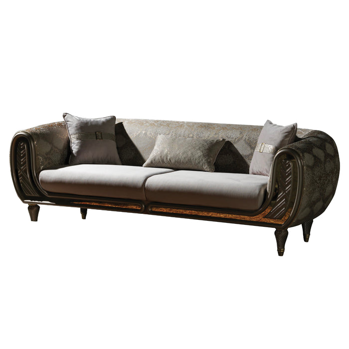 Lima 91 in. Sofa in Cream - SB-LIMA-CREAM - In Stock Furniture