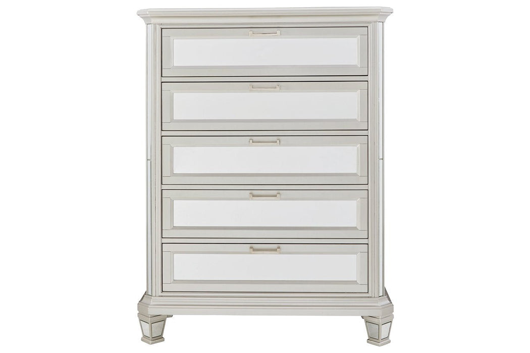 Lindenfield Silver Chest of Drawers - B758-46 - Gate Furniture