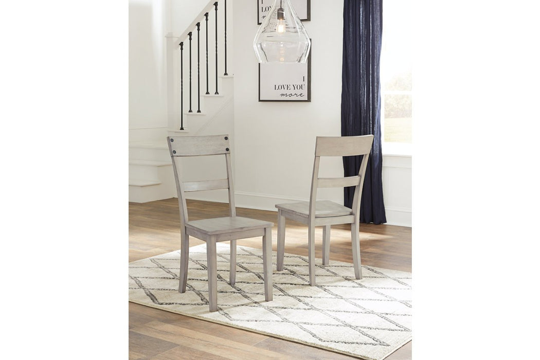 Loratti Gray Dining Chair (Set of 2) - D261-01 - Gate Furniture