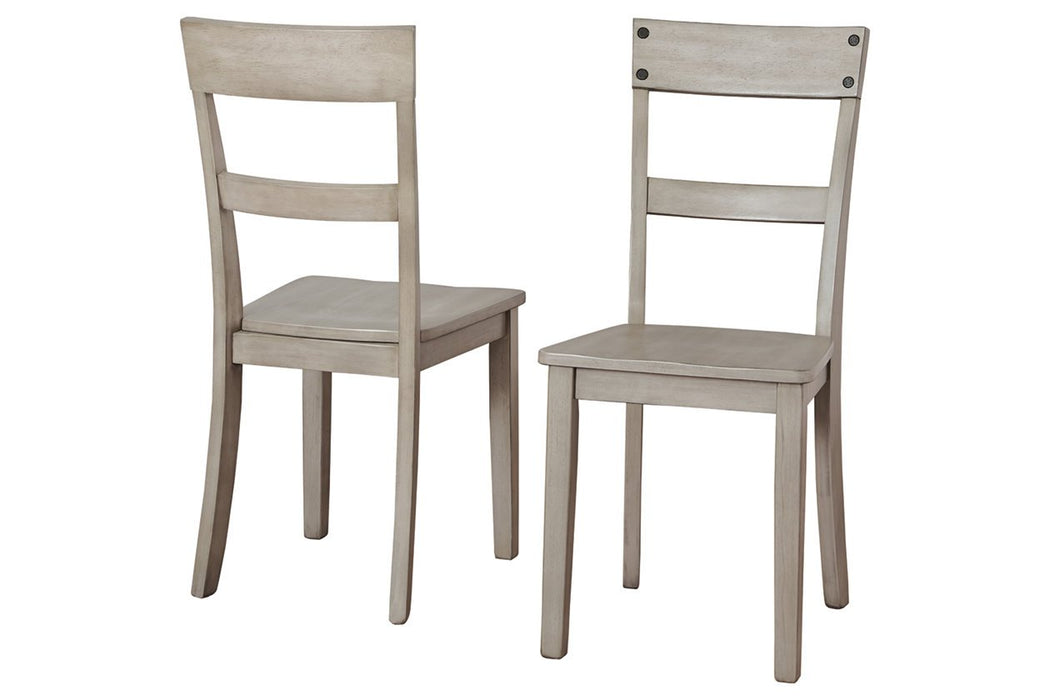 Loratti Gray Dining Chair (Set of 2) - D261-01 - Gate Furniture