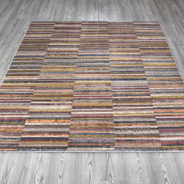 Lorraine Multi-Color 5ft X 7ft Stain Resistant Shed-free Home Office Area Rug - SW1466-5X7 - Gate Furniture