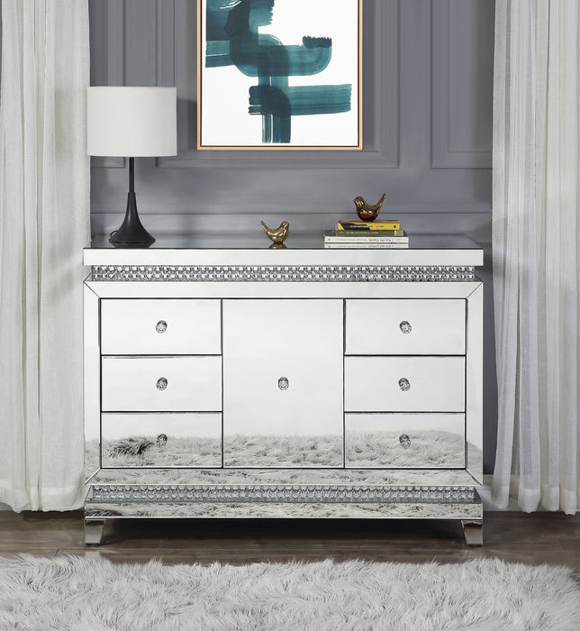 Lotus Accent Table - 97813 - In Stock Furniture