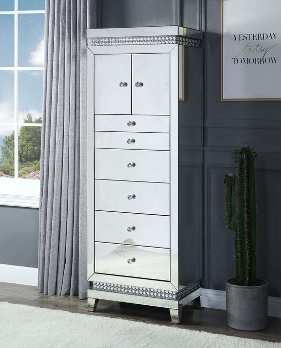 Lotus Jewelry Armoire - 97807 - In Stock Furniture