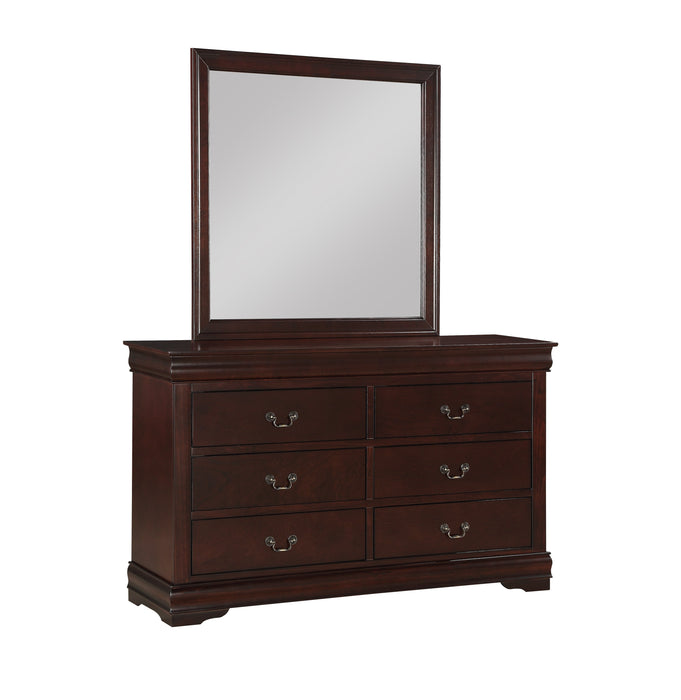 Louis Philip Cherry Dresser - B3850-1 - Gate Furniture