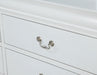 Louis Philip White Chest - B3650-4 - Gate Furniture