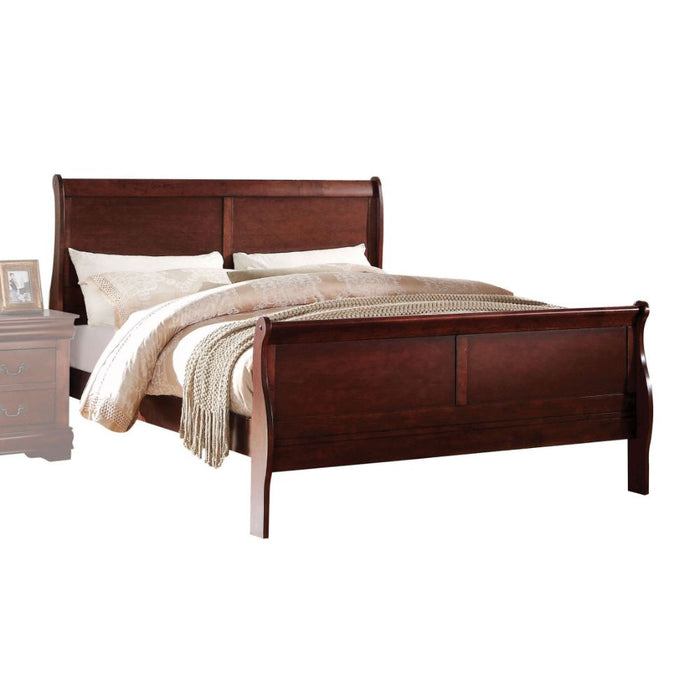 Louis Philippe Eastern King Bed - 23747EK - In Stock Furniture