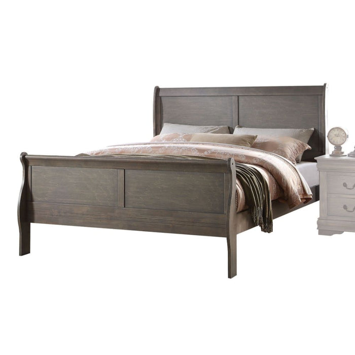 Louis Philippe Eastern King Bed - 23857EK - In Stock Furniture