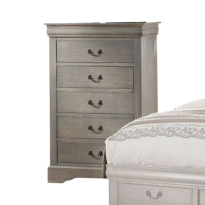 Louis Philippe III Chest - 25506 - In Stock Furniture