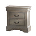 Louis Philippe III Nightstand - 25503 - In Stock Furniture