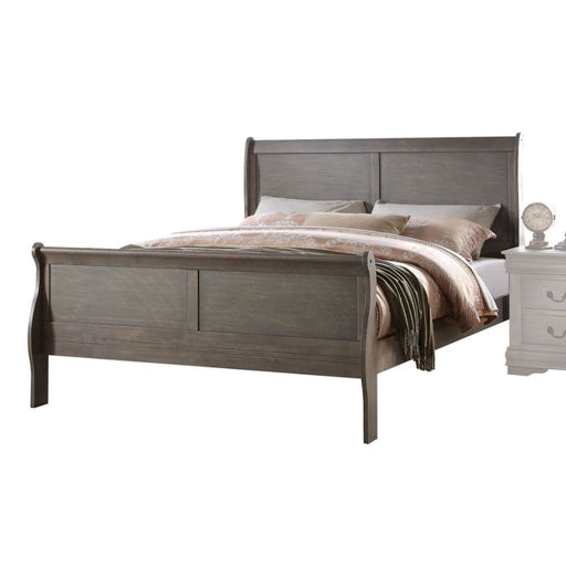 Louis Philippe Queen Bed - 23860Q - In Stock Furniture
